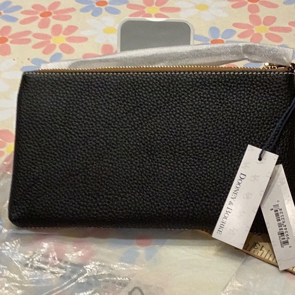 Dooney & Bourke Black Mini Bag with Gold Accents - Picture 4 of 5